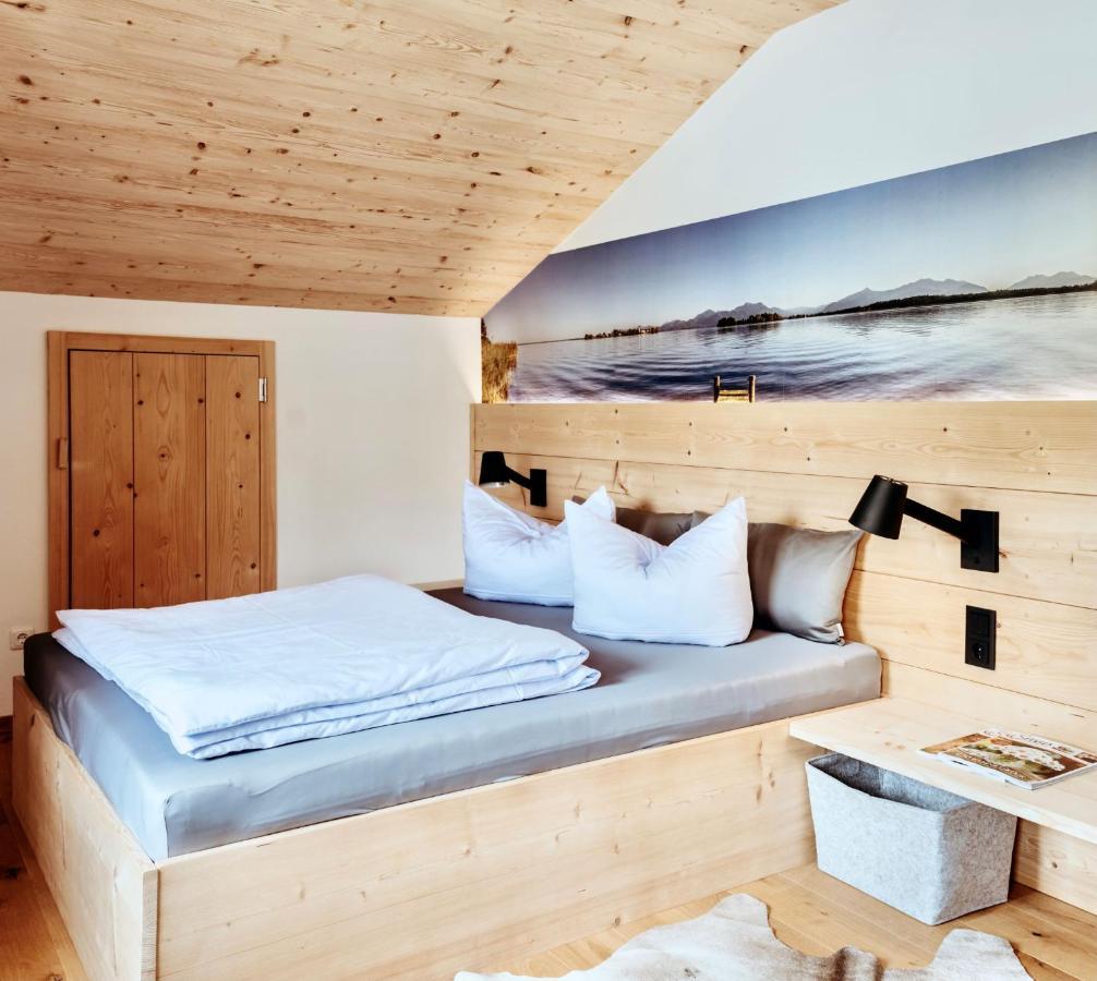 Ferienwohnung Chiemseealpenblick Breitbrunn am Chiemsee Dış mekan fotoğraf